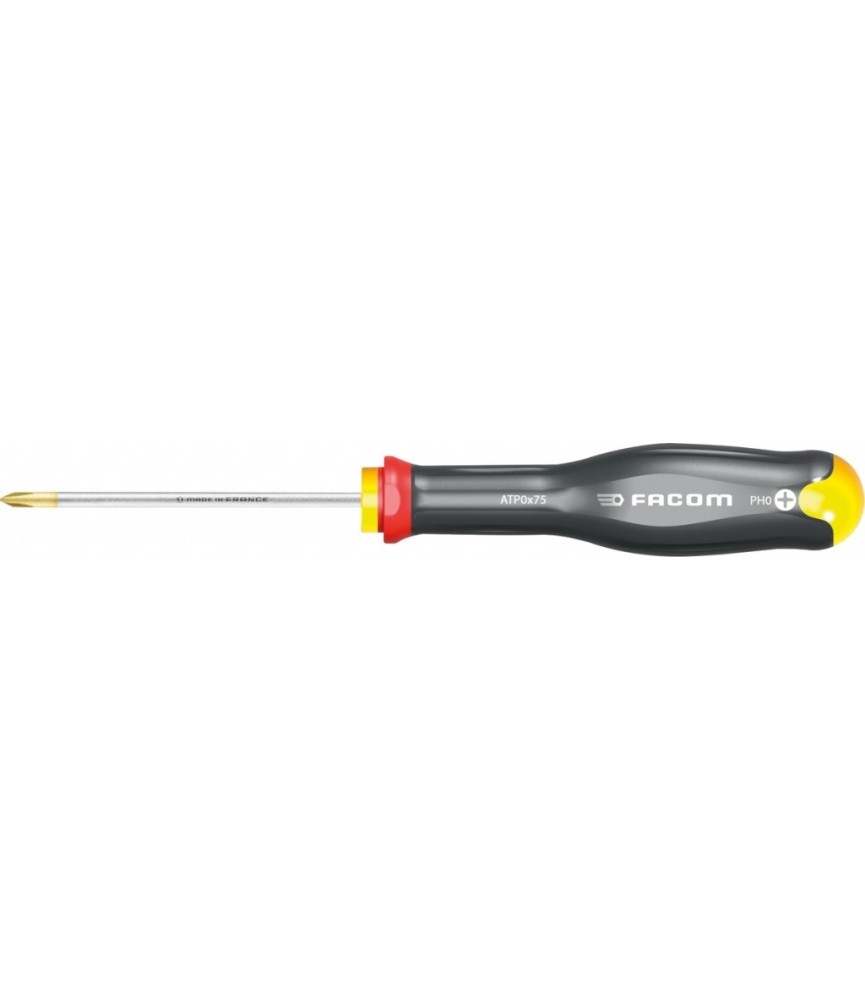 Tournevis PROTWIST pour vis cruciformes PHILLIPS - lames rondes - 3 x 75 mm - FACOM