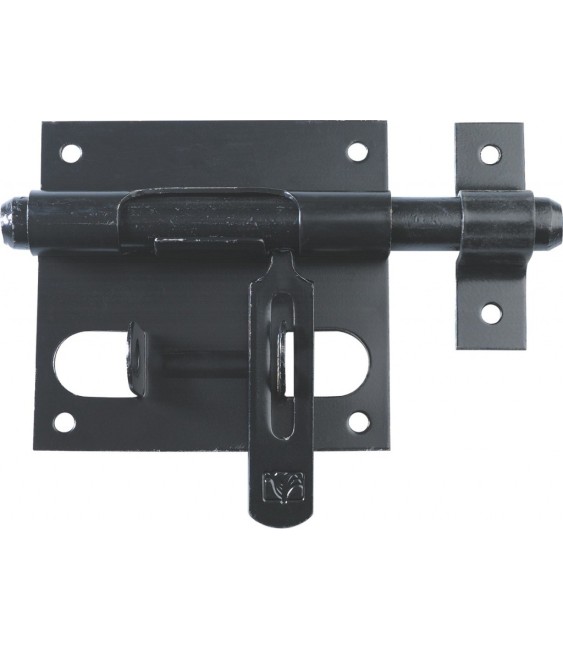 Verrou de box avec porte cadenas - 14 mm - TORBEL