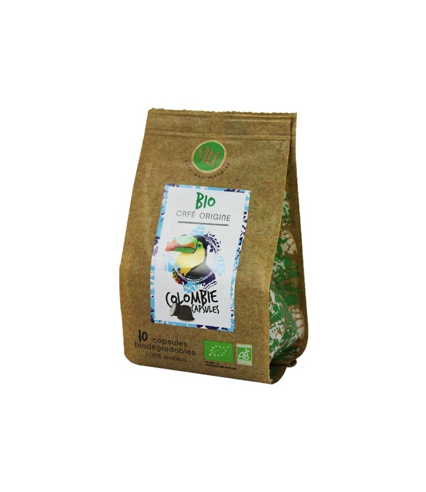 Capsules de café BIO pour Nespresso - Colombie - MAISON TAILLEFER Capsules de café BIO pour Nespresso - Colombie - MAISON TAILLEFER