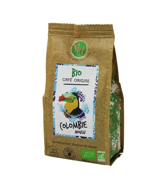 Café Bio moulu - Colombie- 125 Grs - MAISON TAILLEFER