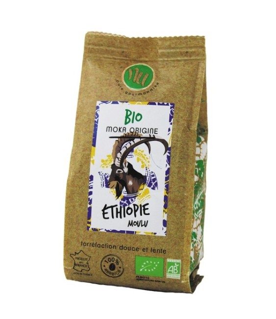Café Bio moulu - Ethiopie - 125 Grs - MAISON TAILLEFER