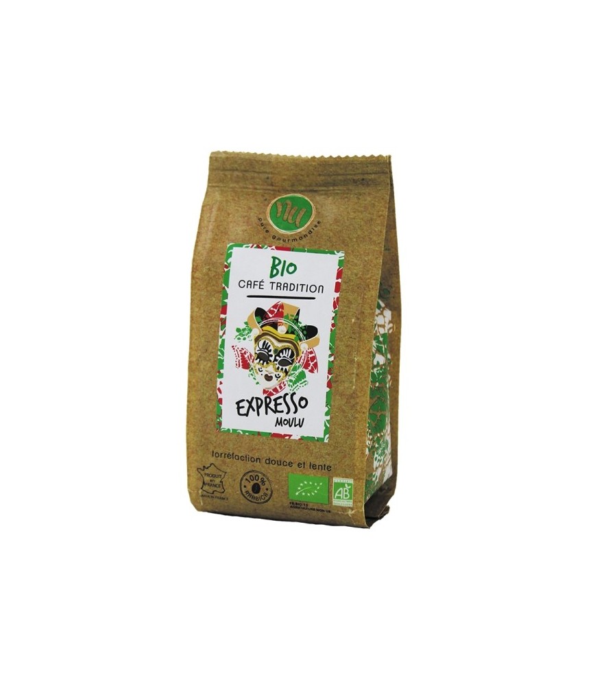 Café Bio moulu - Expresso - 125 Grs - MAISON TAILLEFER Café Bio moulu - Expresso - 125 Grs - MAISON TAILLEFER