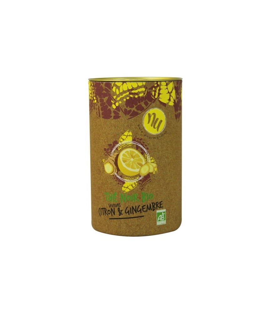 Thé noir Bio - Citron & Gingembre - MAISON TAILLEFER Thé noir Bio - Citron & Gingembre - MAISON TAILLEFER