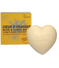 Coeur d'Oranger Olive & karité bio - 200 Grs - ALEPPO
