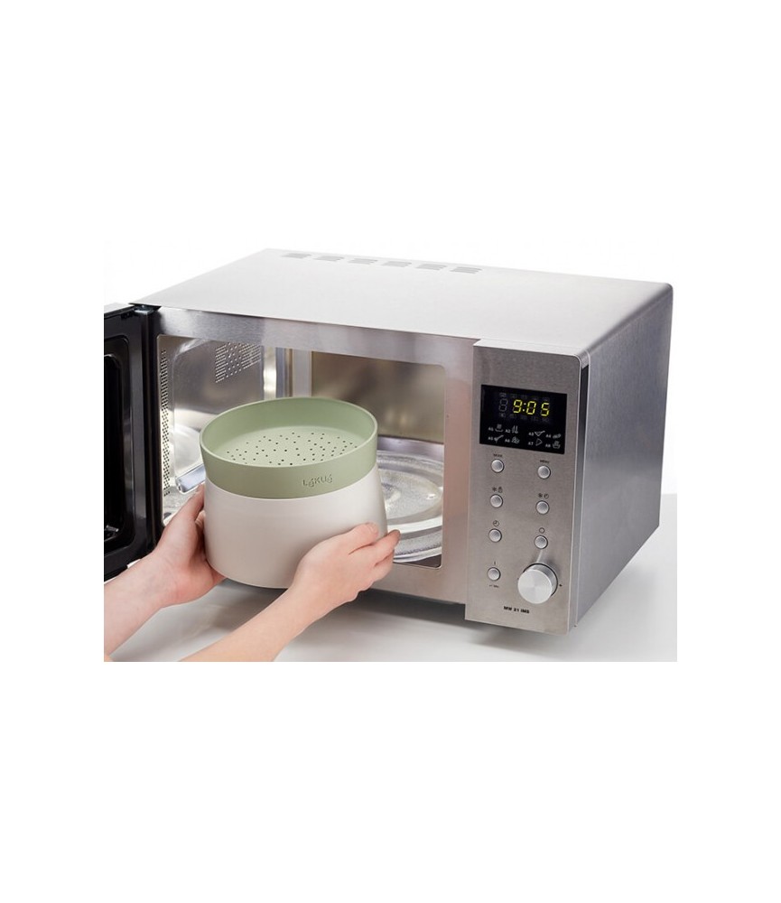 Cuiseur vapeur Micro-ondes - Quick Quinoa & Rice Cooker Express - LEKUE