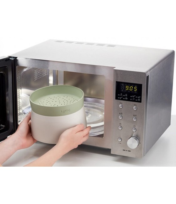 Cuiseur vapeur Micro-ondes - Quick Quinoa & Rice Cooker Express - LEKUE