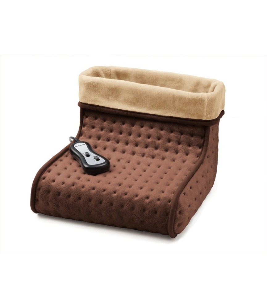 Chauffe-pieds massant avec télécommande - Marron - ASTORIA Chauffe-pieds massant avec télécommande - Marron - ASTORIA