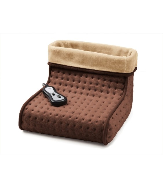 Chauffe-pieds massant avec télécommande - Marron - ASTORIA