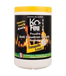 Poudre anti-goudron et suie - Ramonage - 800 Grs - KO FEU