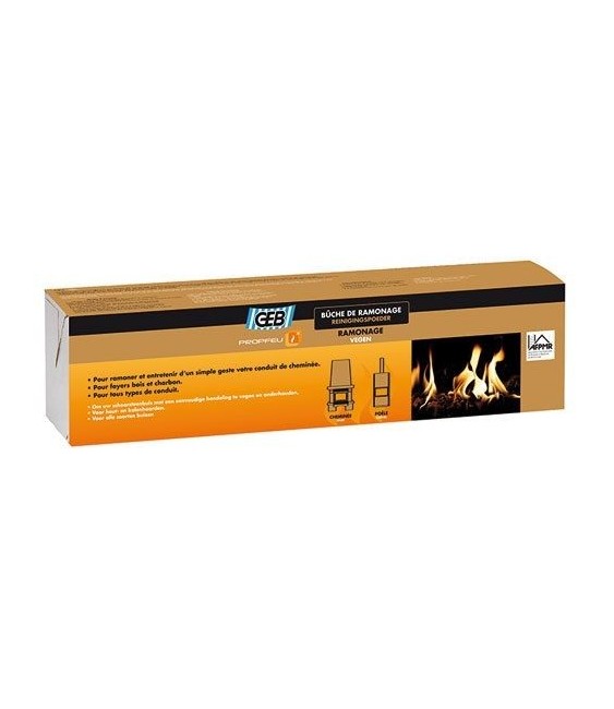 Bûche de ramonage Propfeu - GEB