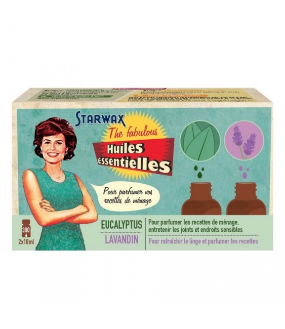 Coffret d'huiles essentielles Eucalyptus / Lavandin - The Fabulous - STARWAX