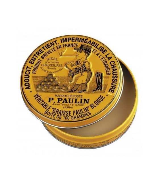 Graisse blonde pour cuir - Paulin - 100 Grs - LIEM