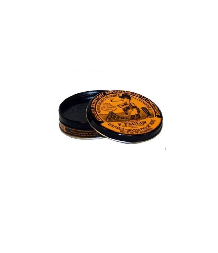 Graisse noire pour cuir - Paulin - 100 Grs - LIEM Graisse noire pour cuir - Paulin - 100 Grs - LIEM