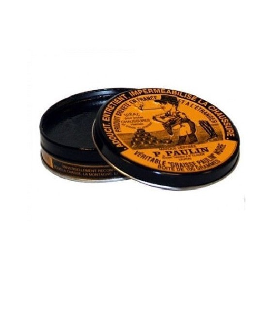 Graisse noire pour cuir - Paulin - 100 Grs - LIEM