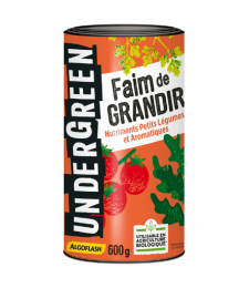 Faim de GRANDIR - Nutriments Petits Légumes et Aromatiques - 600 Grs - UNDERGREEN