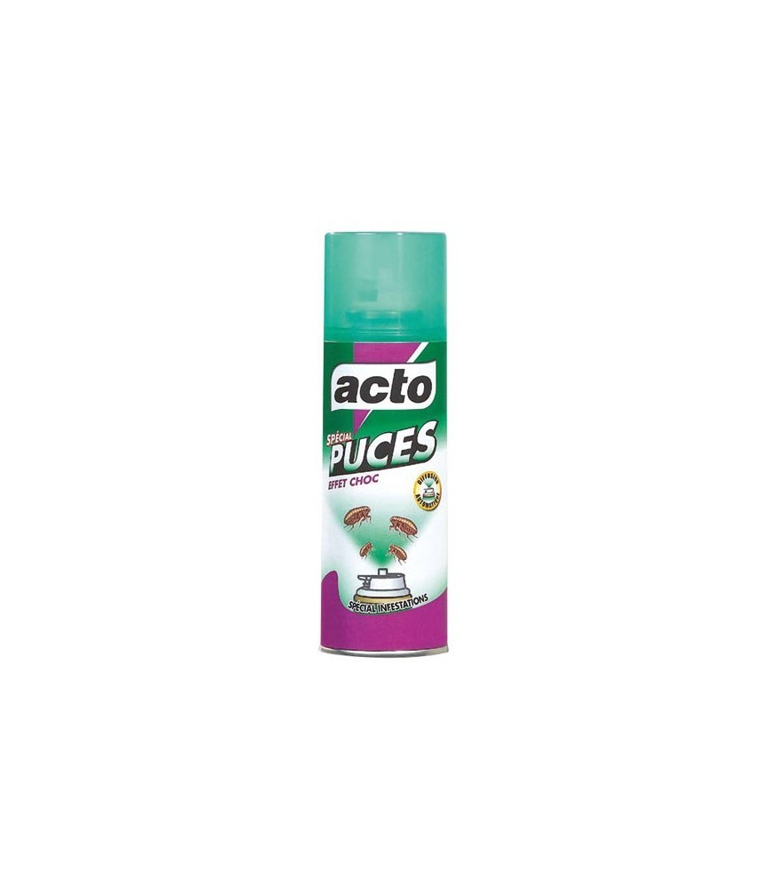 Anti-puces - Effet Choc - 100 ml - ACTO Anti-puces - Effet Choc - 100 ml - ACTO