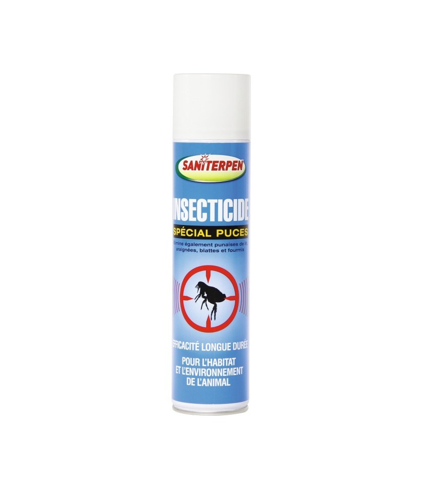 Insecticide tiques et puces - 400 ml - SANITERPEN