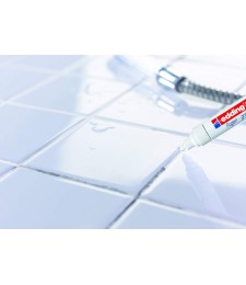 Marqueur pour joints de carrelage - Blanc - EDDING