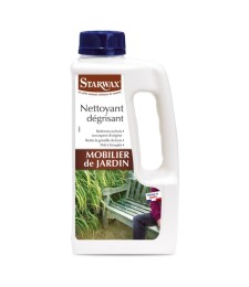 Nettoyant dégrisant pour mobilier de jardin en teck et bois exotiques - 1 L - STARWAX