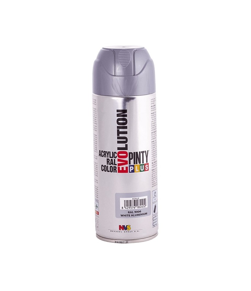 Peinture acrylique - Aluminium brillant - 400 ml - PINTY