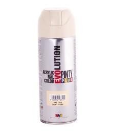 Peinture acrylique - Beige brillant - 400 ml - PINTY