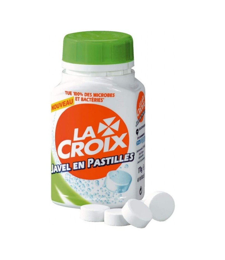 Boîte de 40 pastilles Javel Classiques - LACROIX…