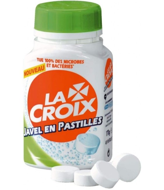 Boîte de 40 pastilles Javel Classiques - LACROIX…