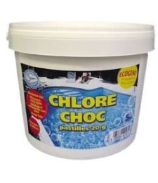 Chlore Choc Pastille 20g 4KG- ECOGENE