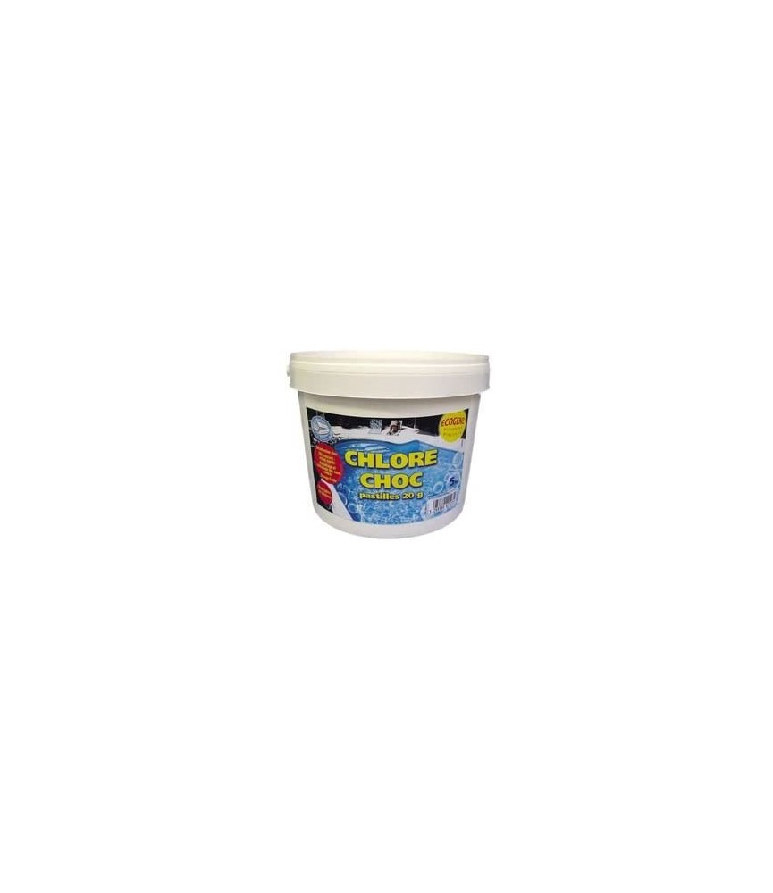 Chlore Choc Pastille 20g 4KG- ECOGENE Chlore Choc Pastille 20g 4KG- ECOGENE