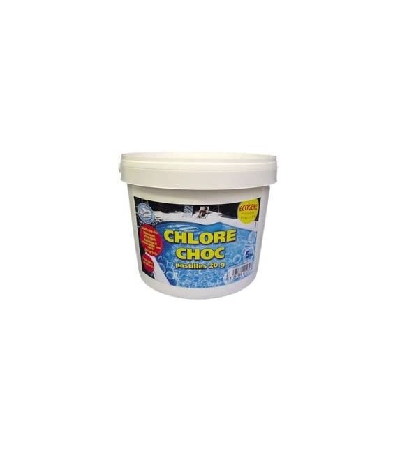 Chlore Choc Pastille 20g 4KG- ECOGENE