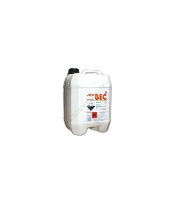 Eau de javel 9.6% de chlore actif - Concentré - 20 L - BEC