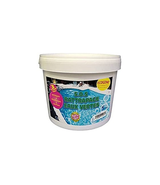 ECOGENE SOS RATTRAPAGE EAUX Vertes 4KG