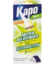 2 pièges à mites - Mites des vetements - 12 semaines - KAPO