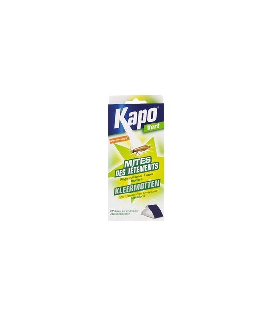2 pièges à mites - Mites des vetements - 12 semaines - KAPO