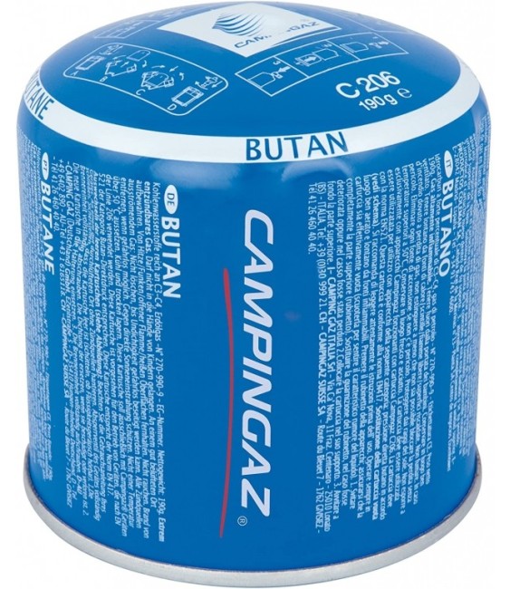 Cartouche butane à percer C206 - CAMPINGAZ