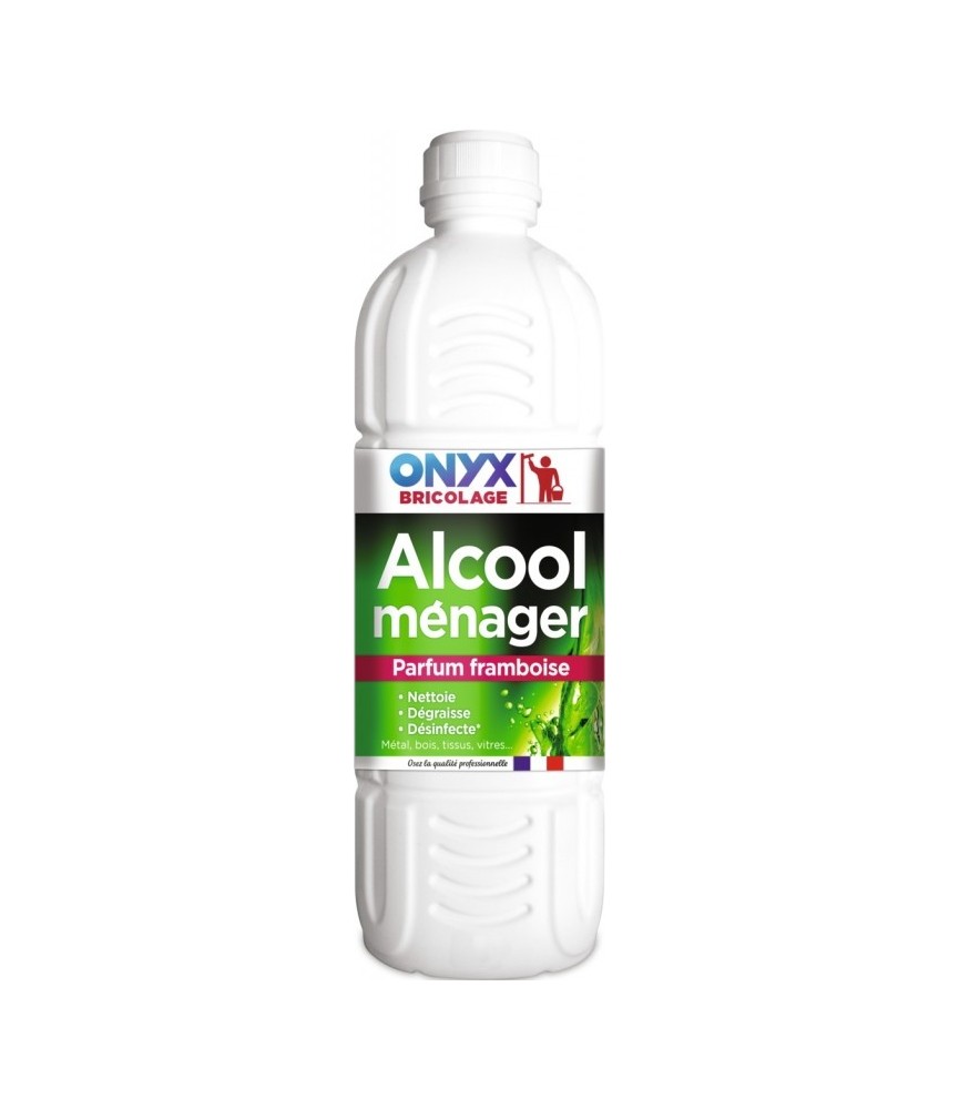 Alcool ménager - Framboise - 1 L - ONYX Alcool ménager - Framboise - 1 L - ONYX