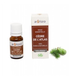Huile essentielle BIO de Cèdre de l'Atlas 100% pure et naturelle -10 ml - AROFLORA
