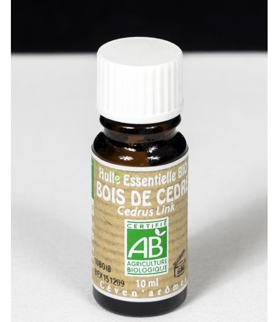 Huile essentielle Bio - Bois de cédre - 10 ml - CEVEN AROMES
