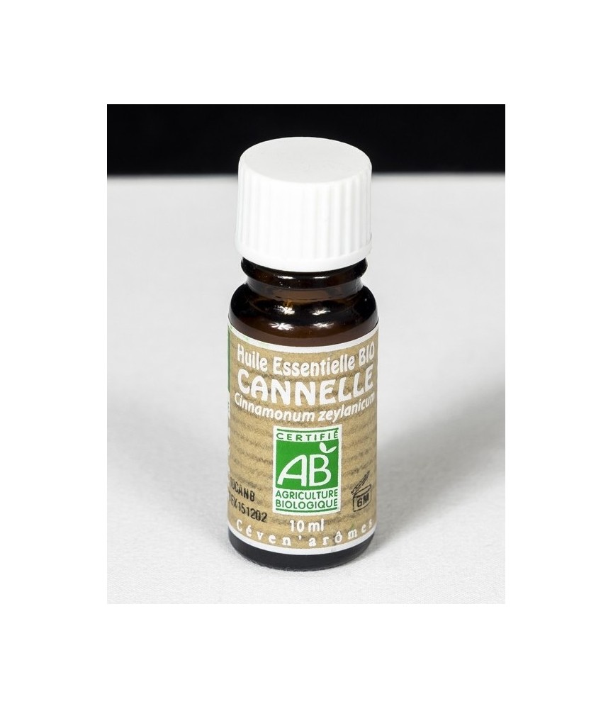 Huile essentielle Bio - Cannelle - 10 ml - CEVEN AROMES Huile essentielle Bio - Cannelle - 10 ml - CEVEN AROMES