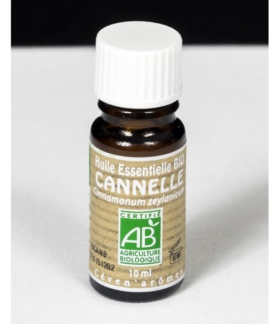 Huile essentielle Bio - Cannelle - 10 ml - CEVEN AROMES