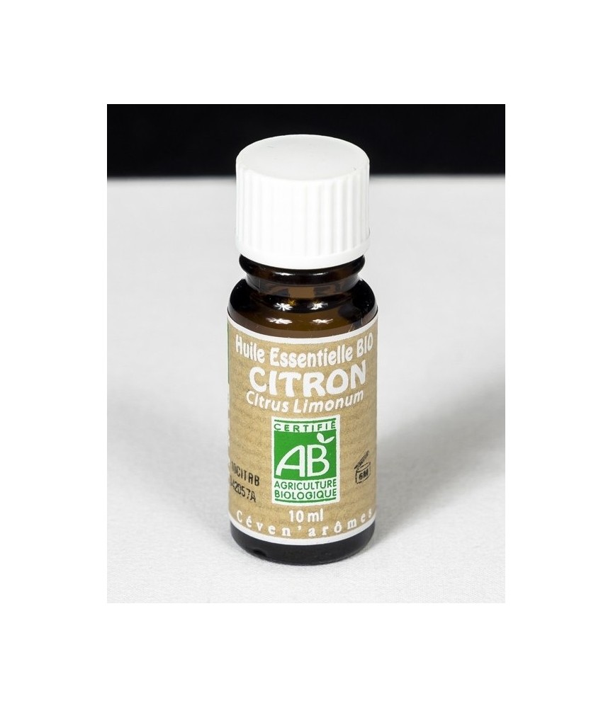 Huile essentielle Bio - Citron - 10 ml - CEVEN AROMES