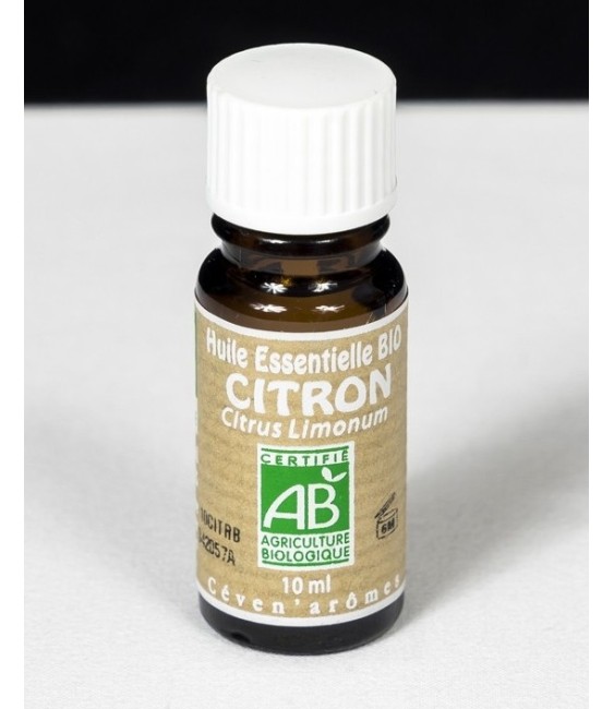 Huile essentielle Bio - Citron - 10 ml - CEVEN AROMES
