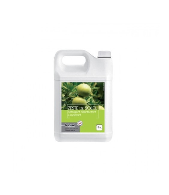 Nettoyant sol désinfectant parfumant Zeste de Soleil 5L - Brioxol