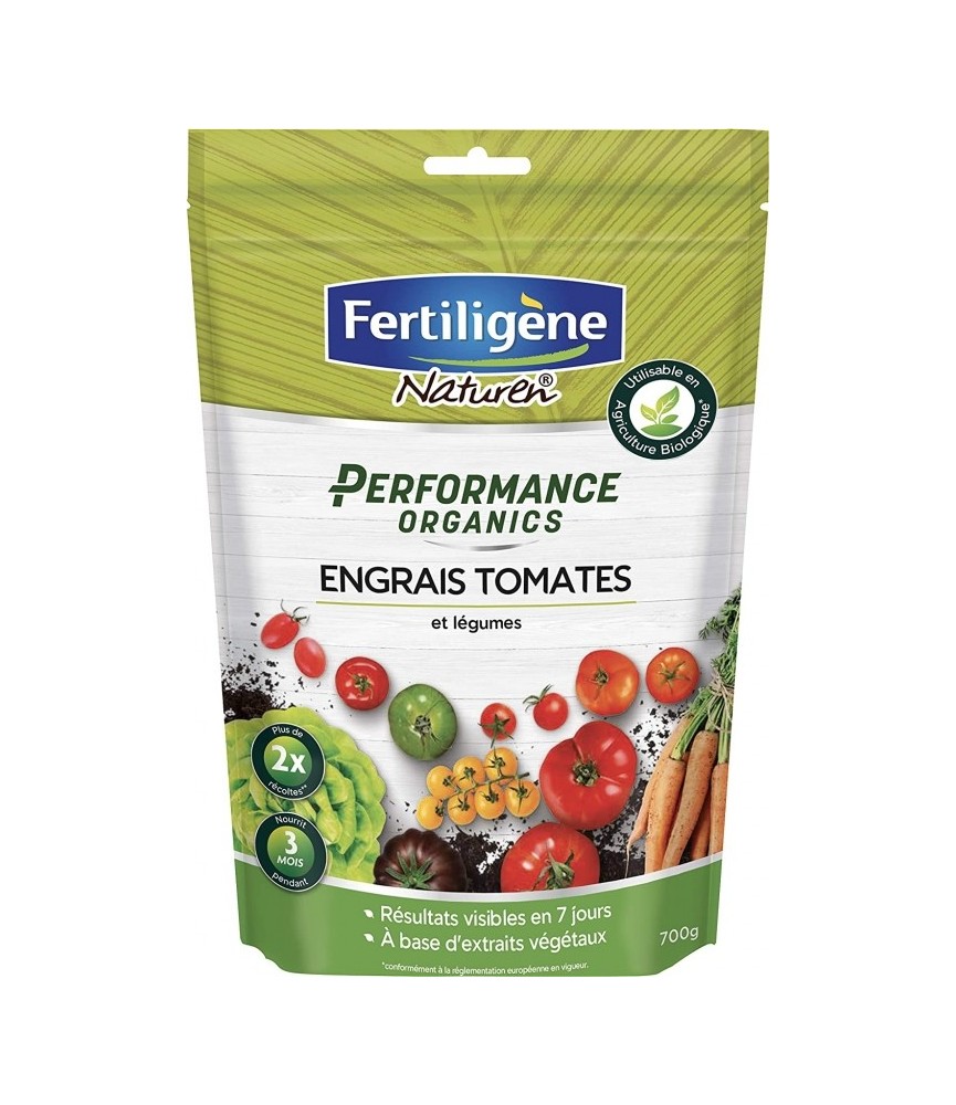 Engrais pour tomates et légumes - 700 Grs - FERTILIGENE Engrais pour tomates et légumes - 700 Grs - FERTILIGENE