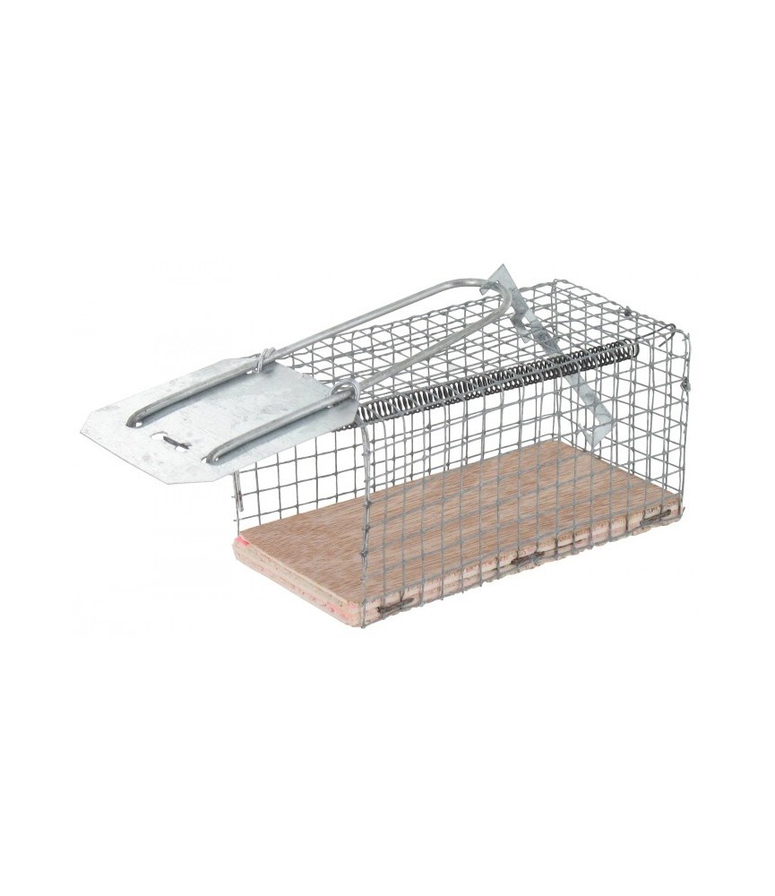 Nasse à rats - Socle bois / grillage galvanisé Nasse à rats - Socle bois / grillage galvanisé