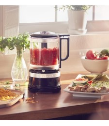 Mini robot ménager - Hachoir - 1.19 L - Noir - KITCHEN AID