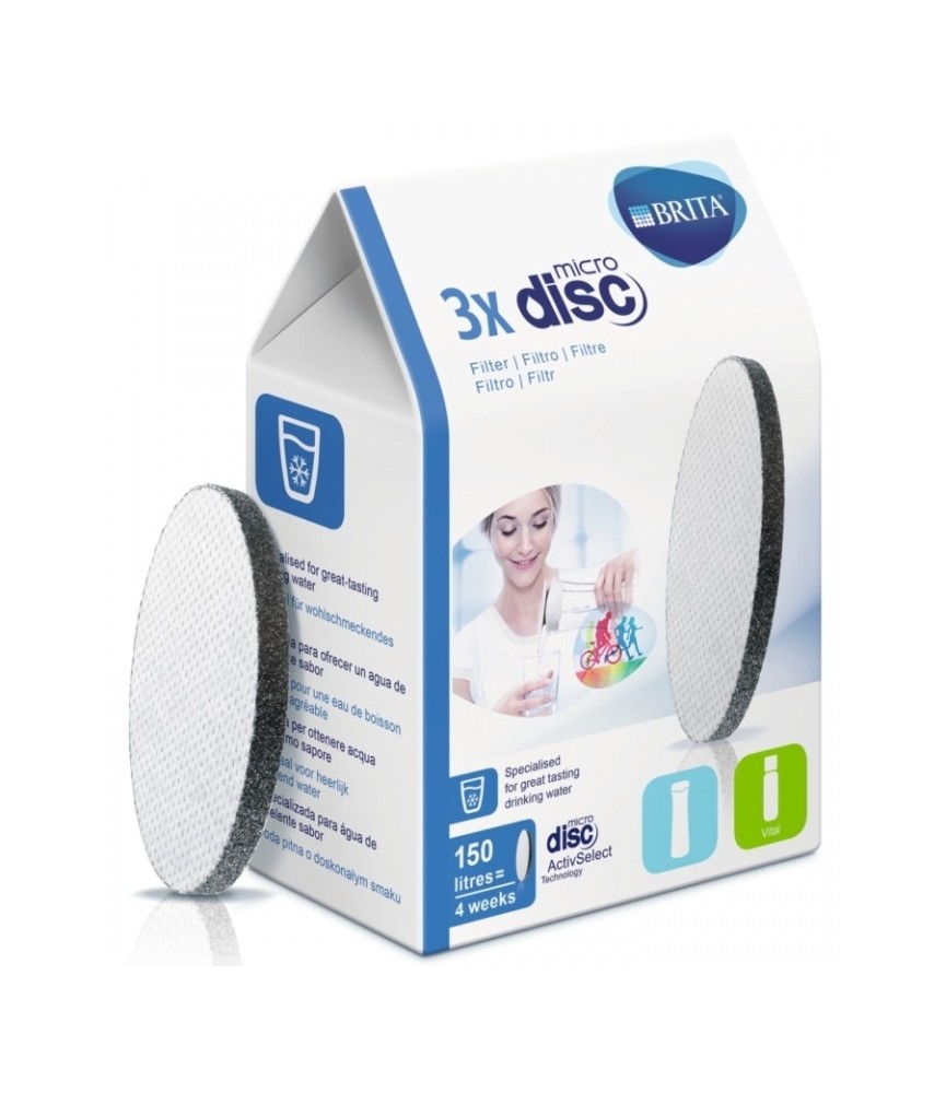Pack de 3 disques filtrant - Fill & Serve - BRITA Pack de 3 disques filtrant - Fill & Serve - BRITA