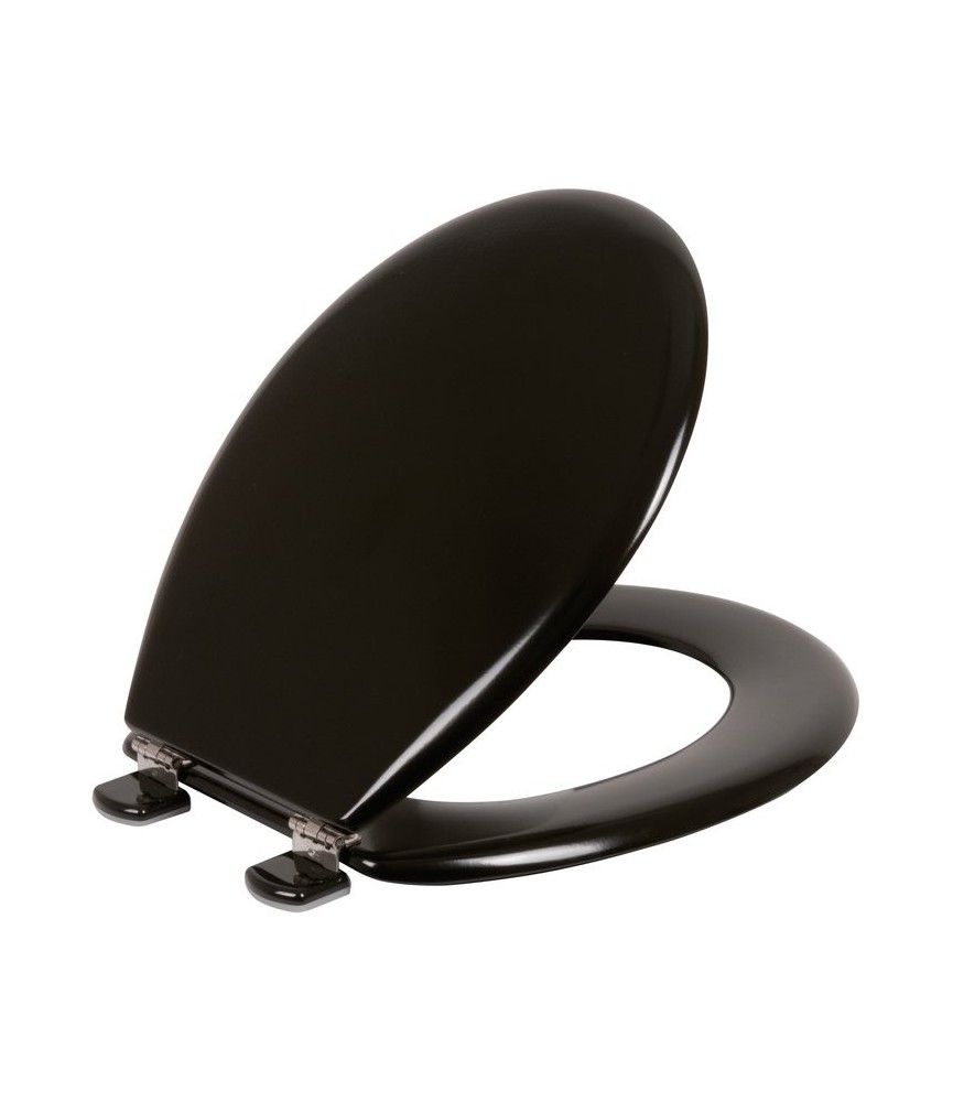 Abattant WC Double - Tradition - Noir - OLFA Abattant WC Double - Tradition - Noir - OLFA