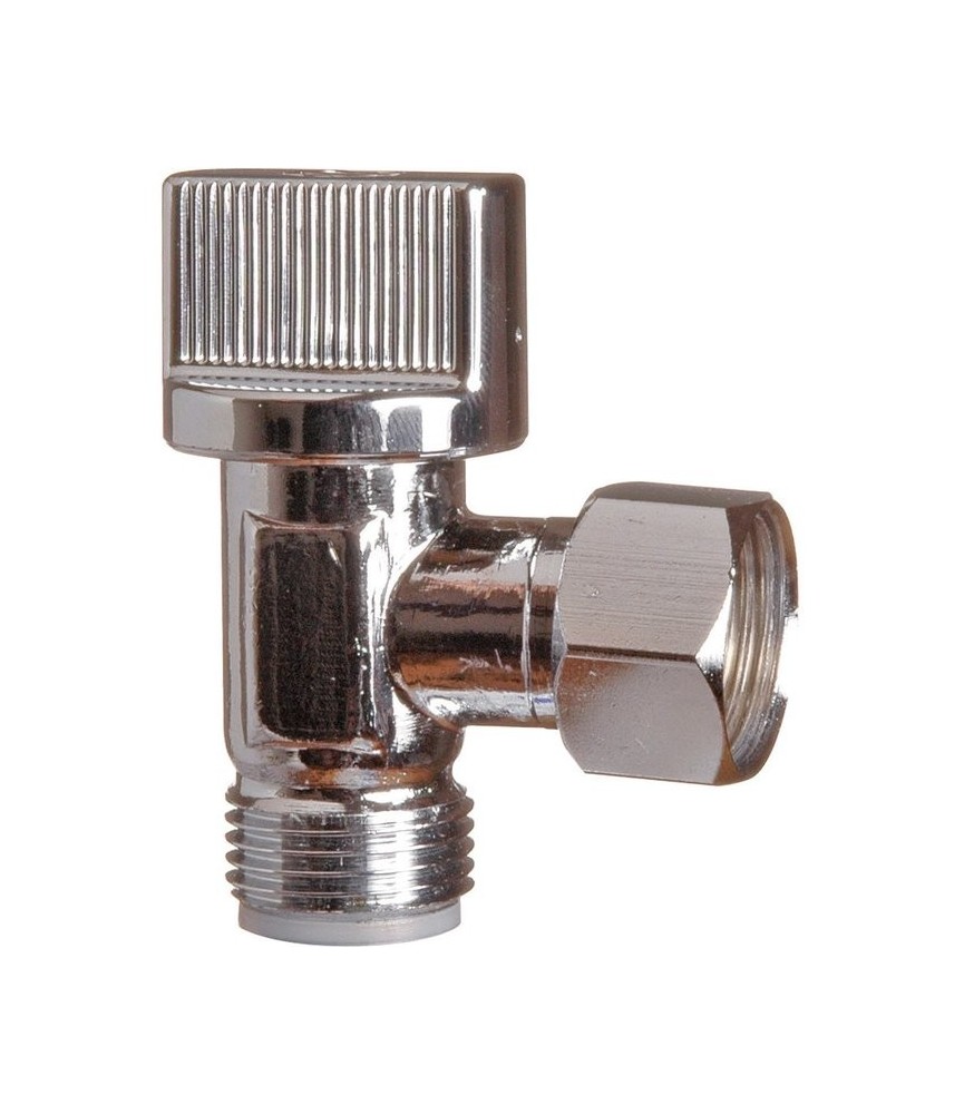 Robinet d'arrêt WC 1/4 de tour équerre manette ABS - ARCO Robinet d'arrêt WC 1/4 de tour équerre manette ABS - ARCO