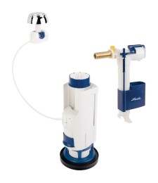 Mécanisme WC double volume économiseur d'eau gamme 3V - NICOLL